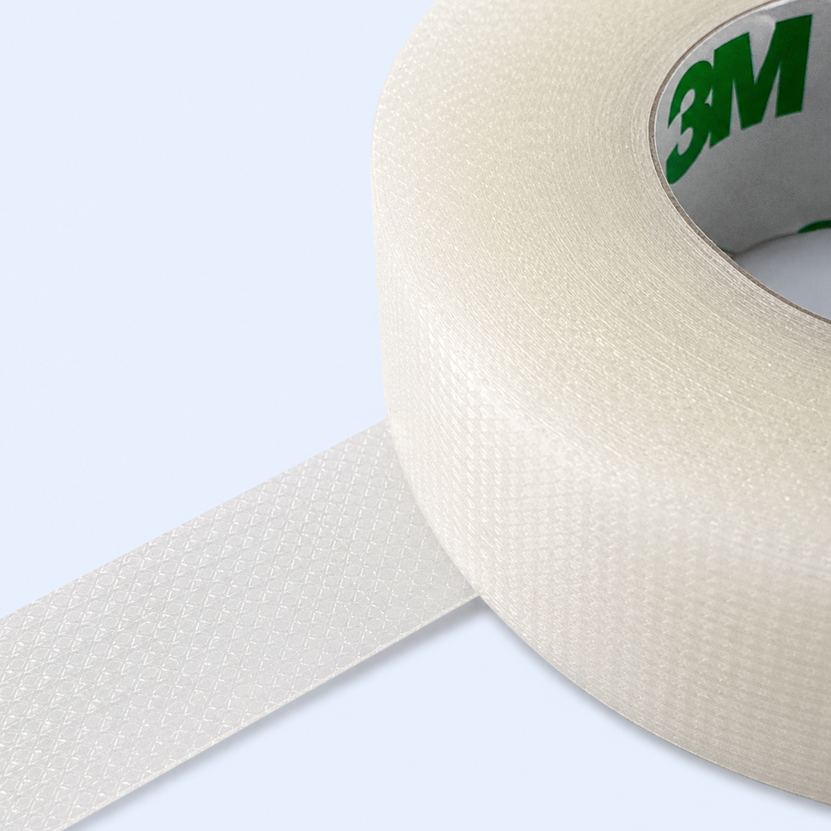Fita adesiva em plástico 3M Transpore 1,2 cm