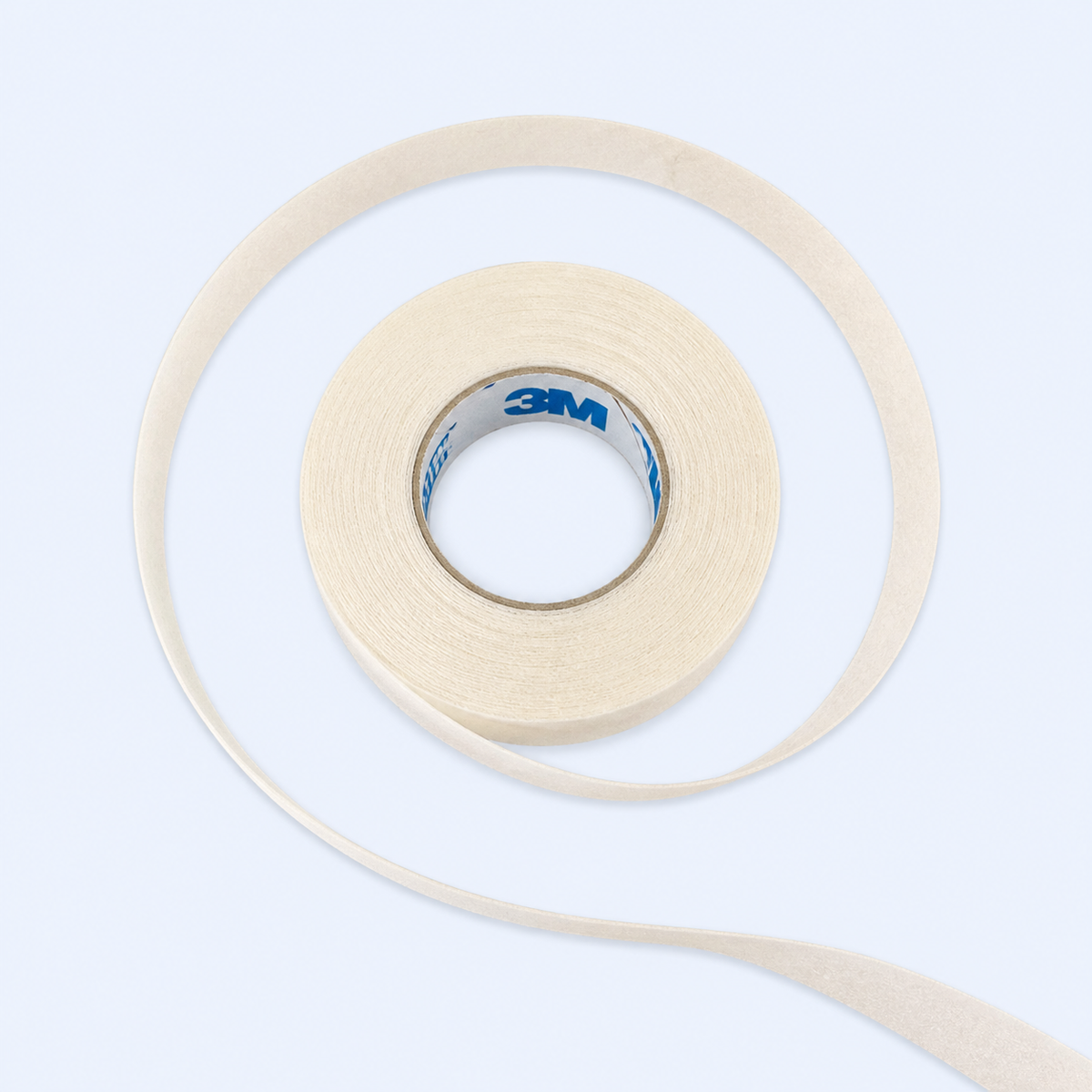 Fita 3M Micropore 1,2 cm em composição espiral