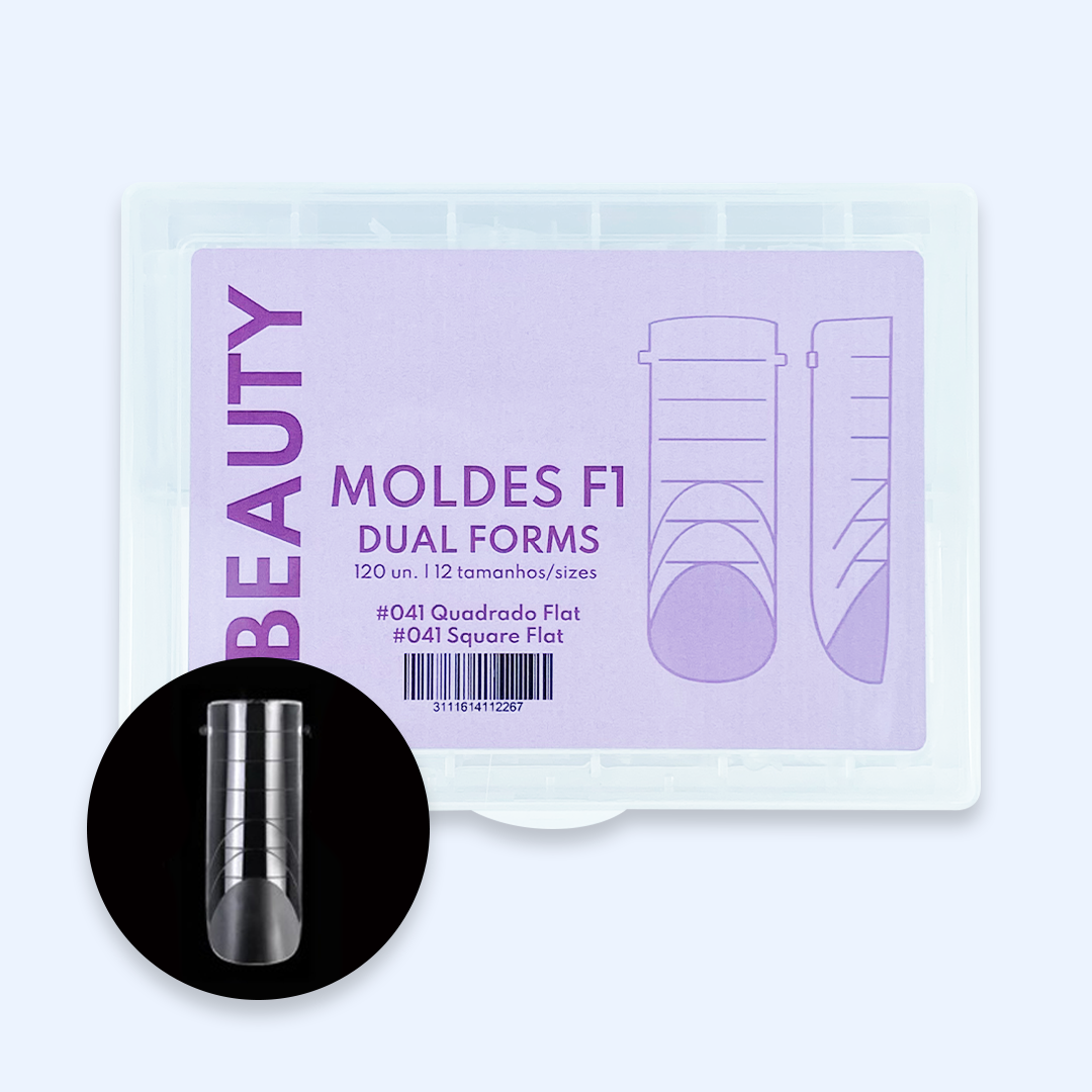 Moldes F1 FB #041 Quadrado Flat