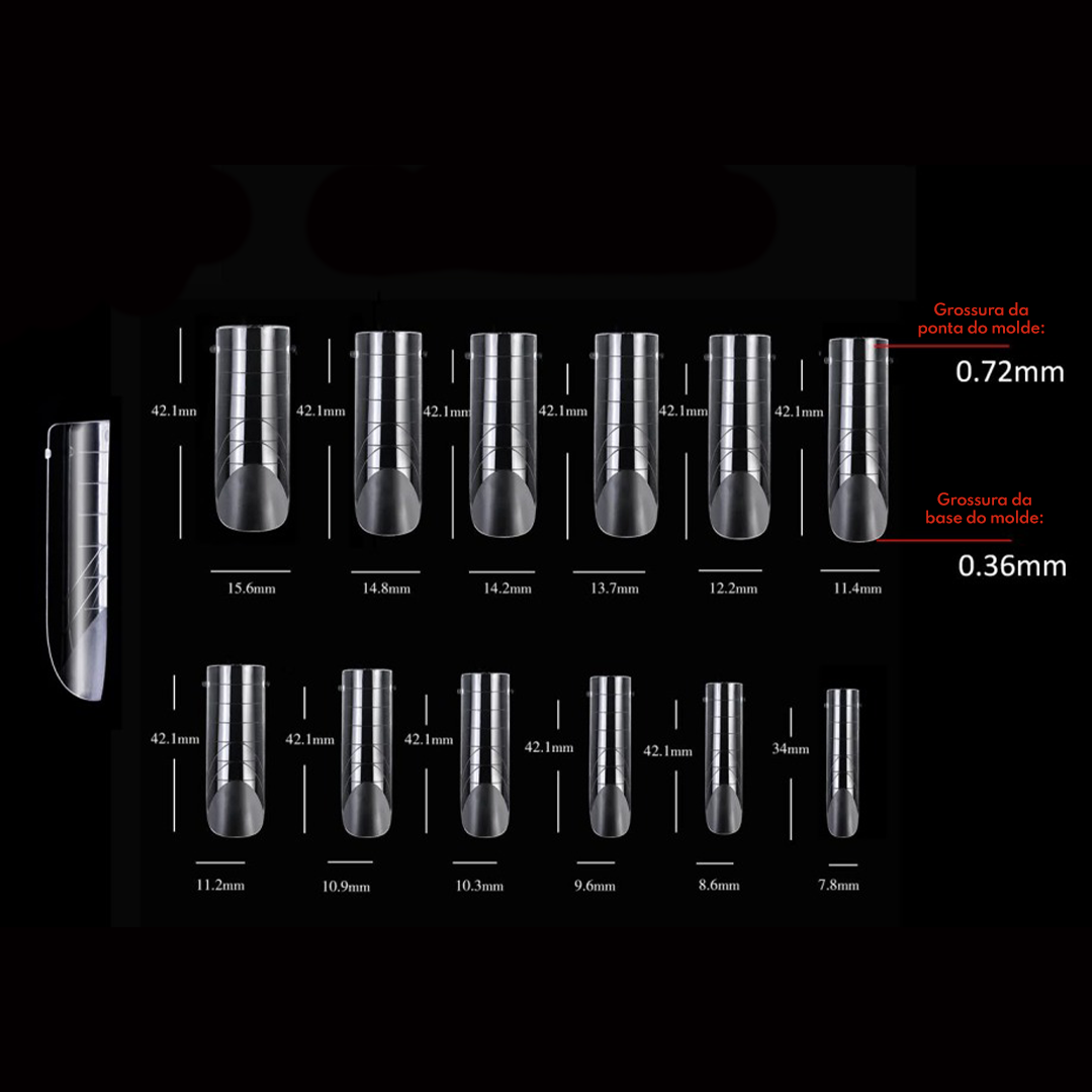 Moldes F1 FB #041 Quadrado Flat