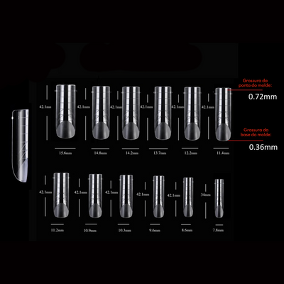 Moldes F1 FB #041 Quadrado Flat