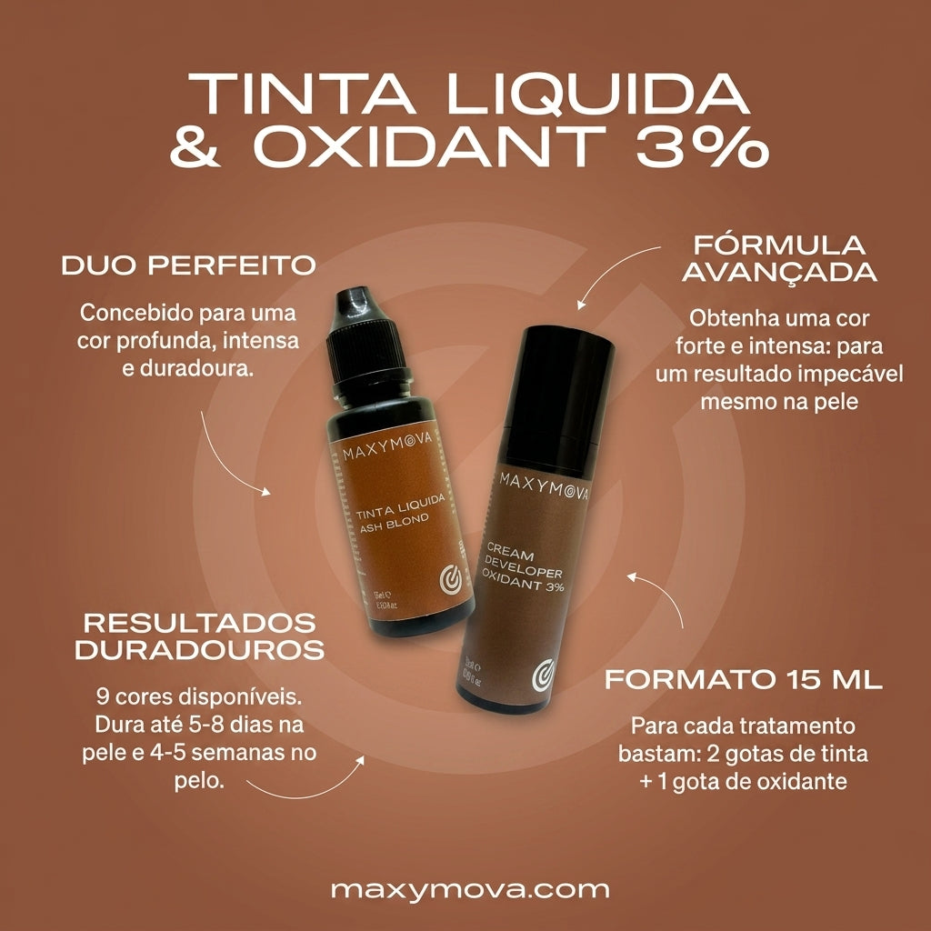 Tinta Líquida Maxymova - Ultra Black Keratin