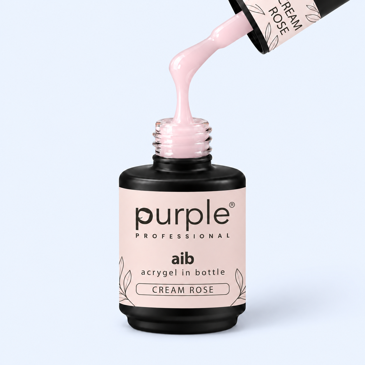 AIB - Acrygel in a Bottle Cream Rose - Purple