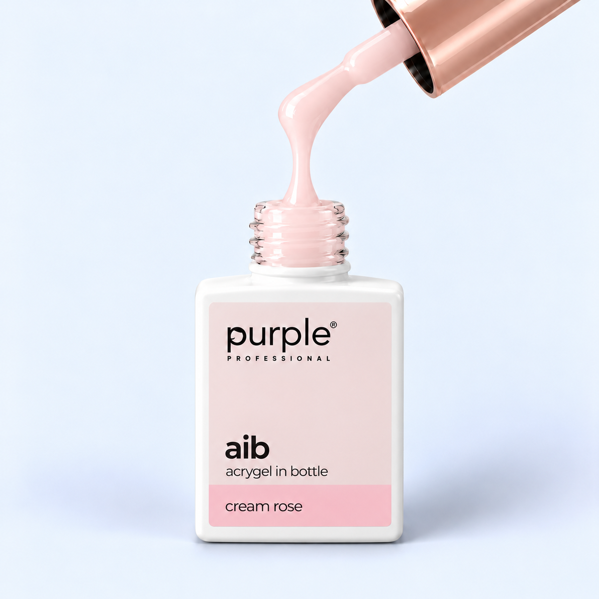AIB - Acrygel in a Bottle Cream Rose - Purple