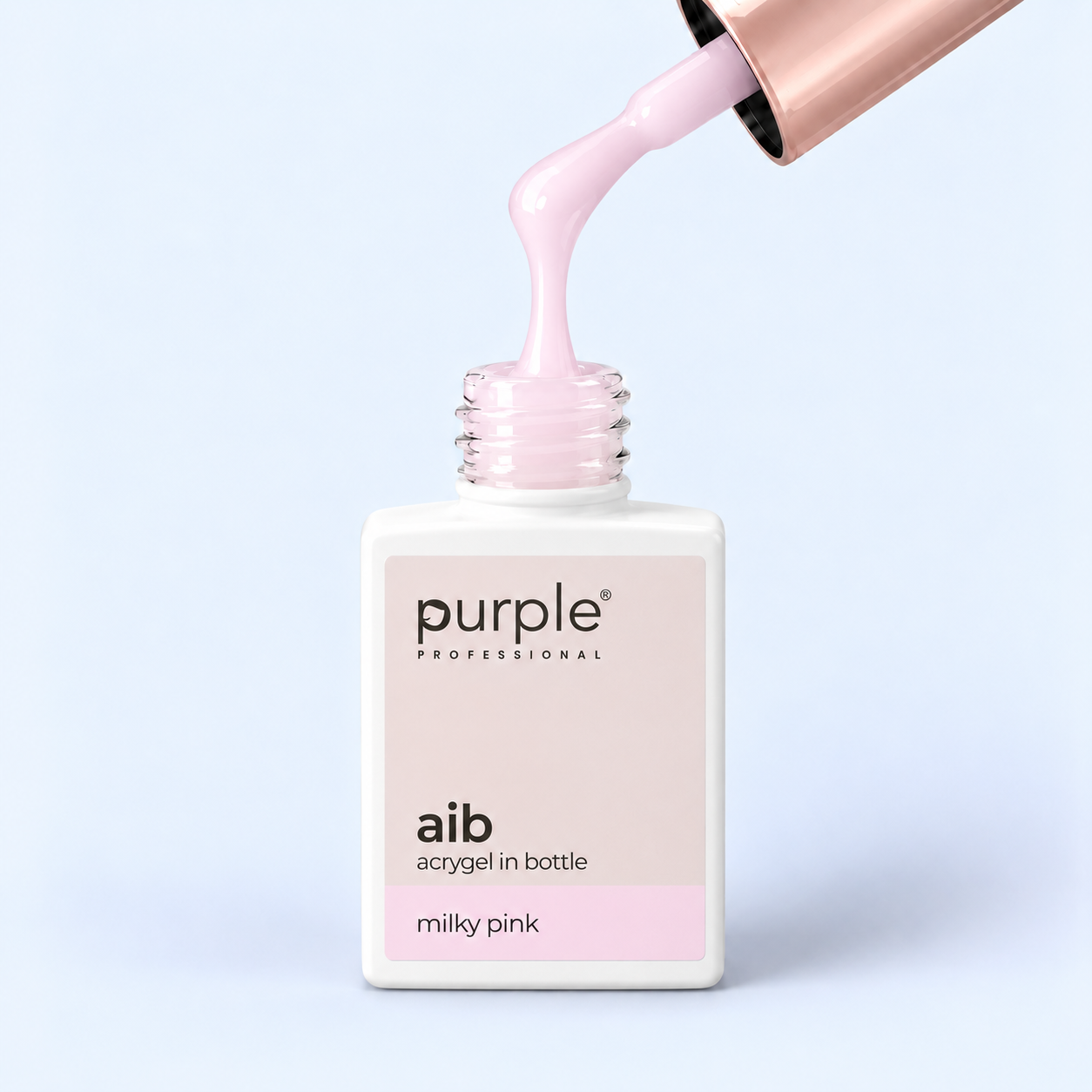 AIB - Acrygel in a Bottle Milky Pink - Purple
