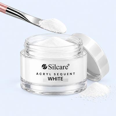 Acrílico Sequent White - Silcare