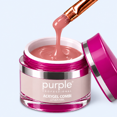 Acrygel Combi Cover Pink - Purple