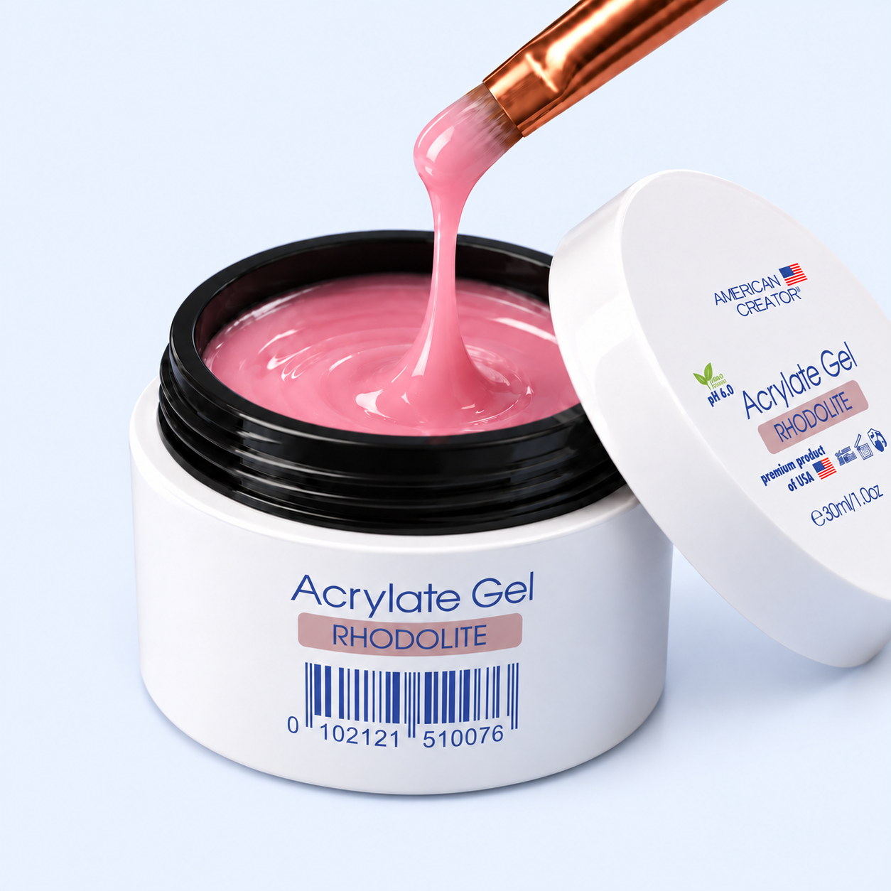 Acrylate Gel Rhodolite - American Creator