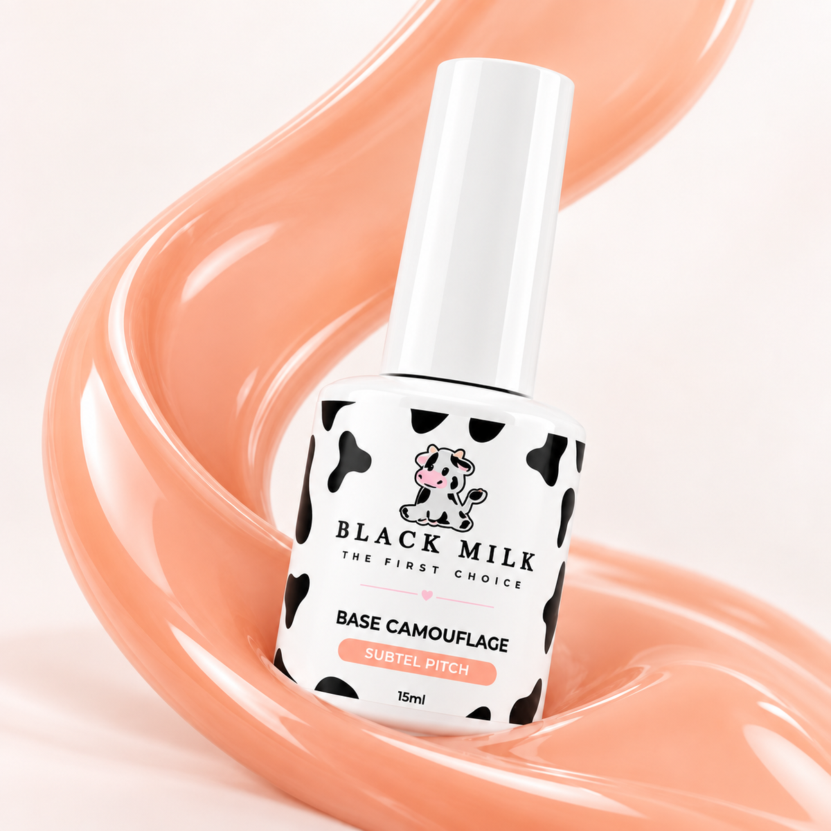 Base Camouflage Subtel Pitch Black Milk 15 ml - Smirnova
