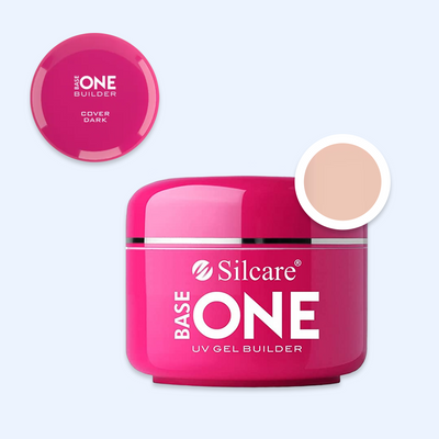 Gel Base One Cover Dark - Silcare