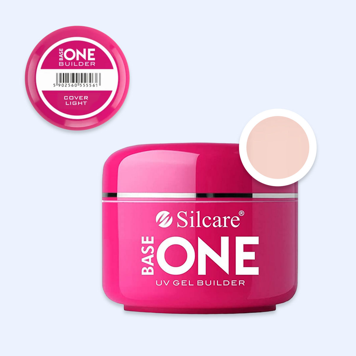 Gel Base One Cover Light - Silcare