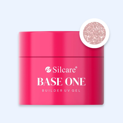Gel Base One Shimmer Peach - Silcare