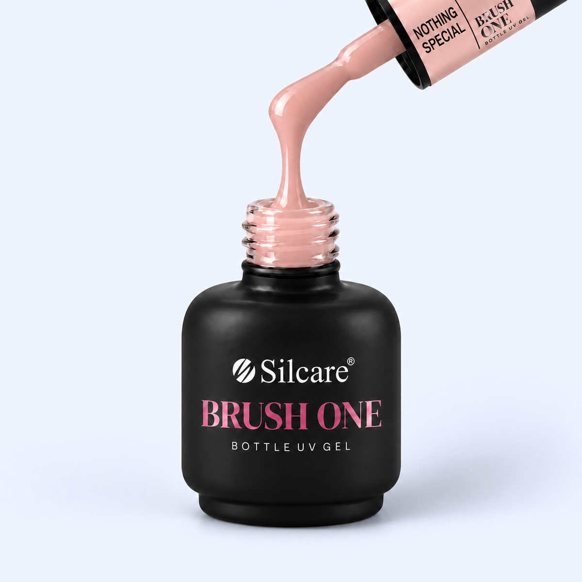 Brush One Bottle Gel Silcare - Nothing Special