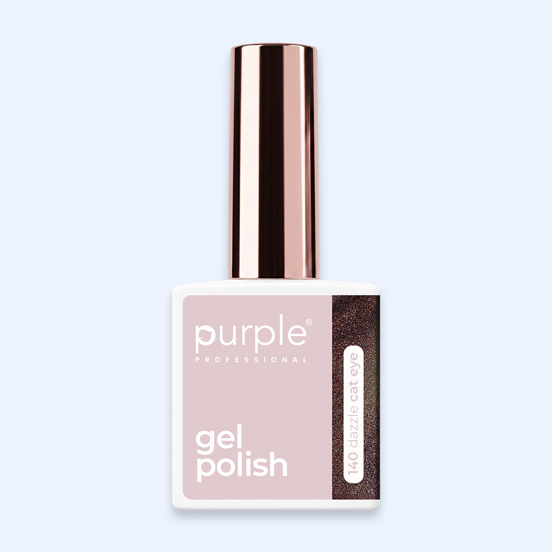 Verniz Gel Purple - Caixa Coleção Nº24 Cat Eye 6uni.