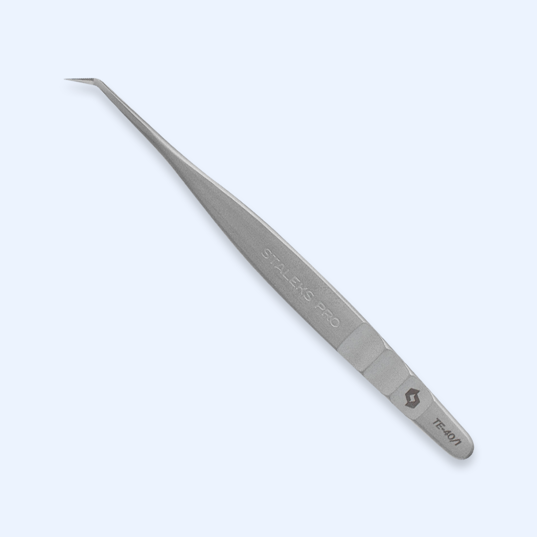 Pinça para Extensão de Pestanas EXPERT 40 TYPE 1 - Staleks