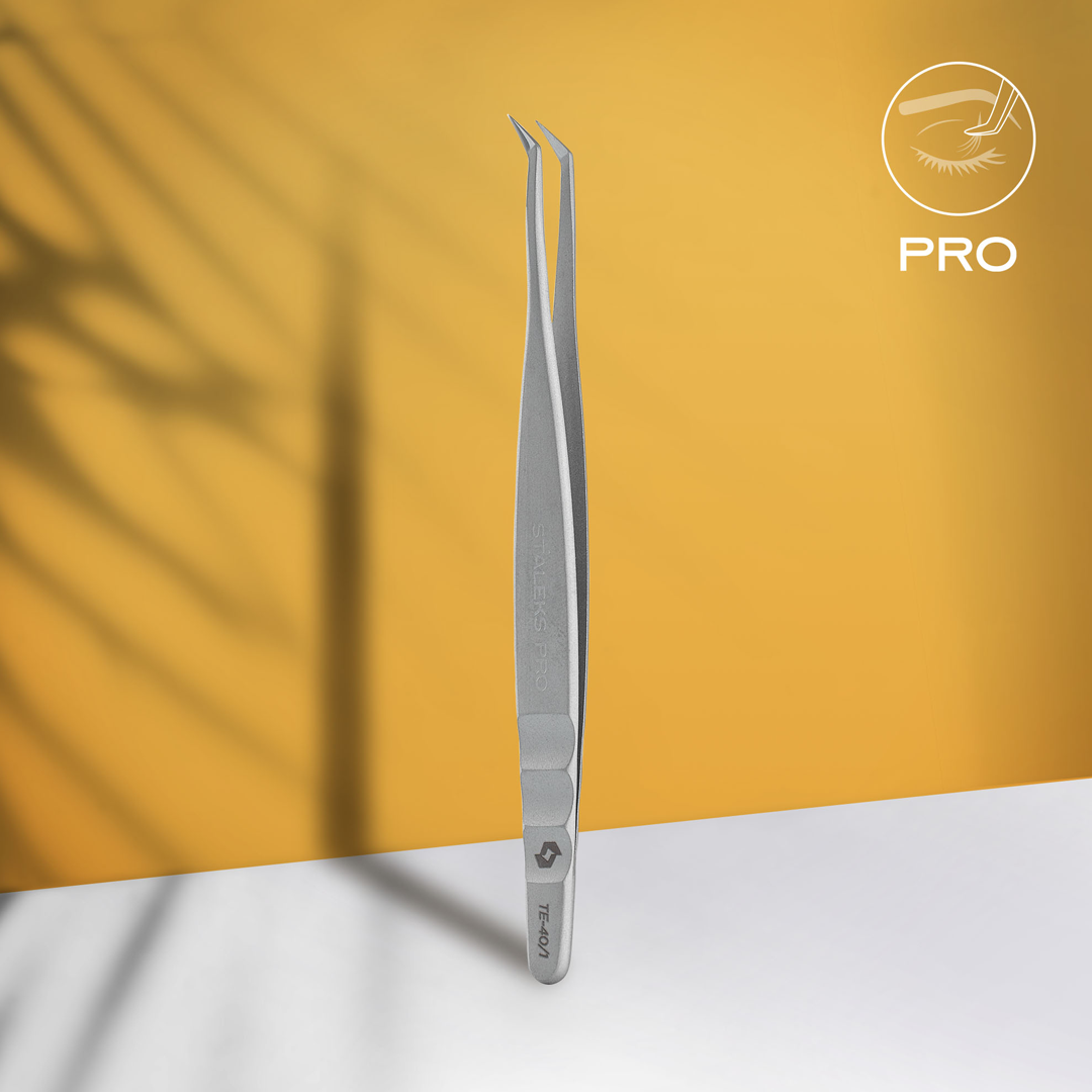Pinça para Extensão de Pestanas EXPERT 40 TYPE 1 - Staleks