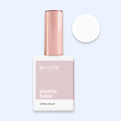 Elastic Base Purple - White Cloud