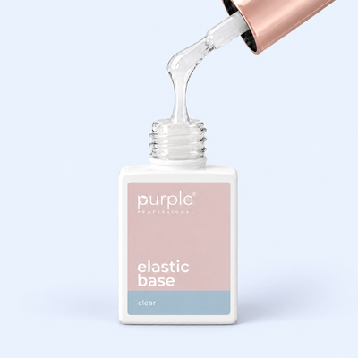 Elastic Base Clear - Purple