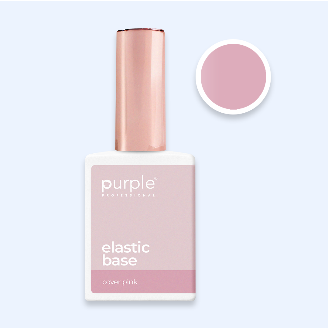 Elastic Base Cover Pink - Purple