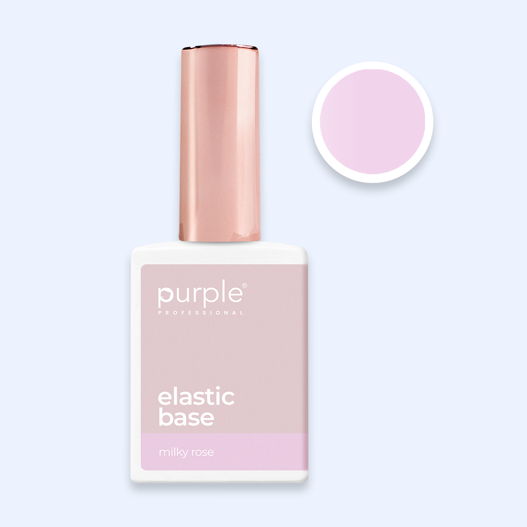 Elastic Base Purple - Milky Rose