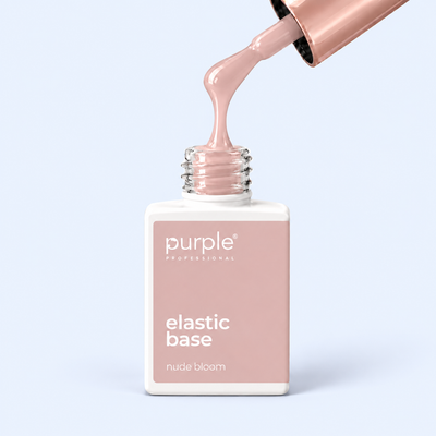 Elastic Base Nude Bloom - Purple