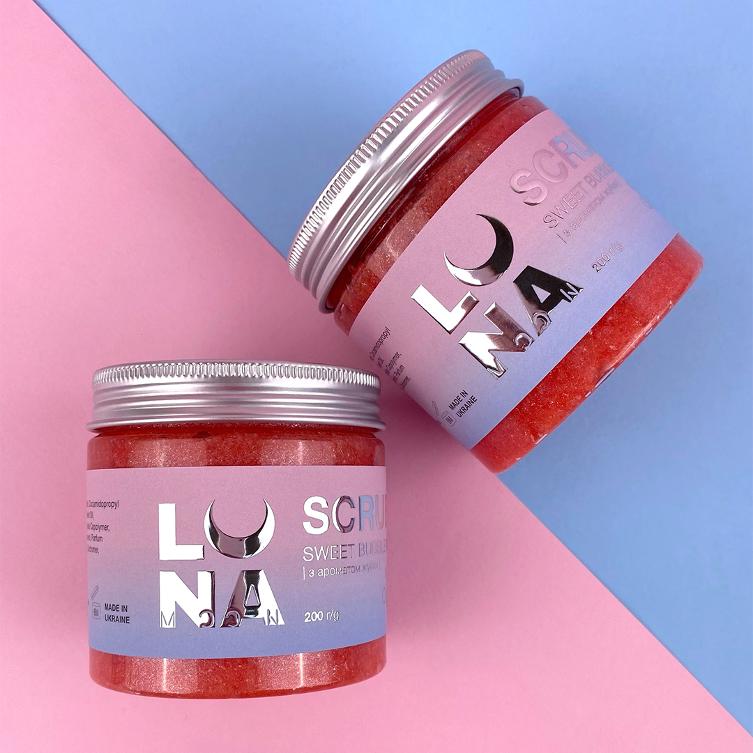Esfoliante Sweet Bubble Kiss - Lunamoon