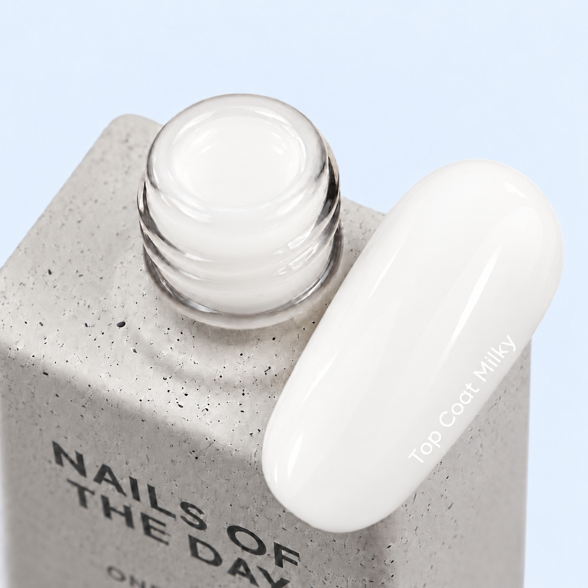 Top Coat Milky - NailsOfTheDay