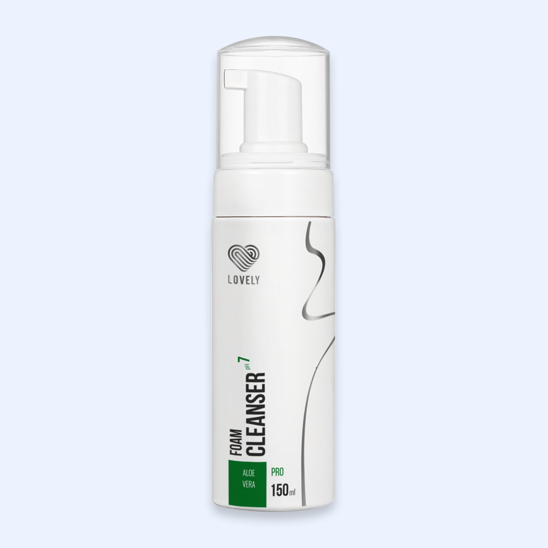 Espuma de limpeza para pestanas Lovely 150ml
