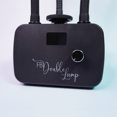 Kit FB Double Lamp - Kit Iluminação Led c/ Braço Duplo + Tripé FB