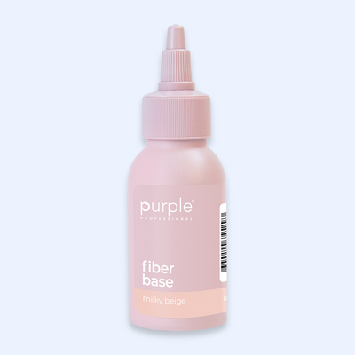 Fiber Base Milky Beige - Purple