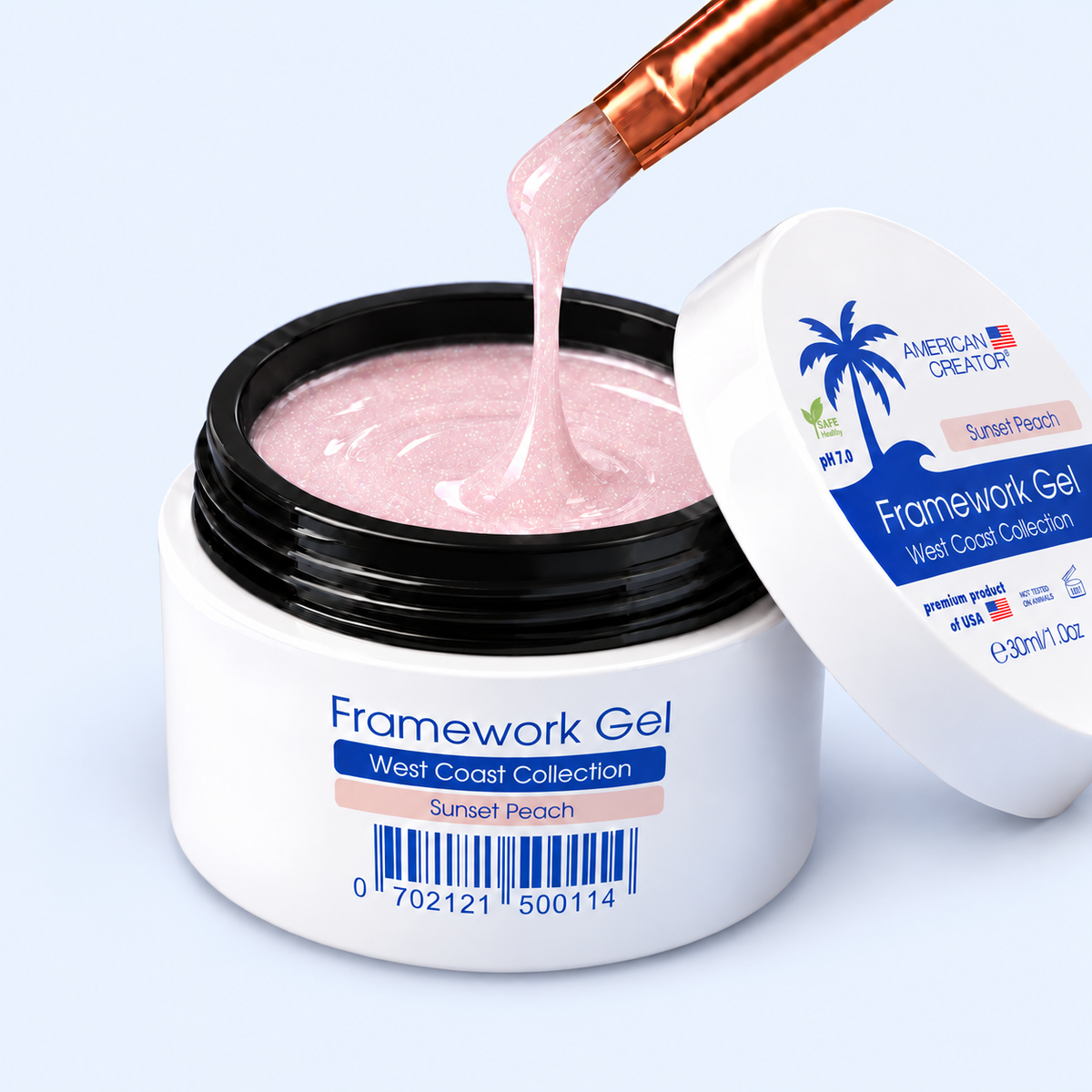 Framework Gel Sunset Peach (West Coast) - American Creator