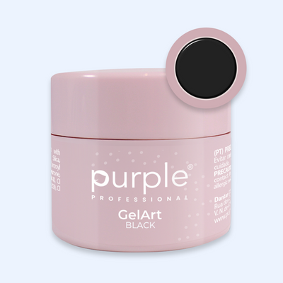 GelArt Black - Gel Paint No Wipe Purple