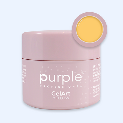 GelArt Yellow - Gel Paint No Wipe Purple