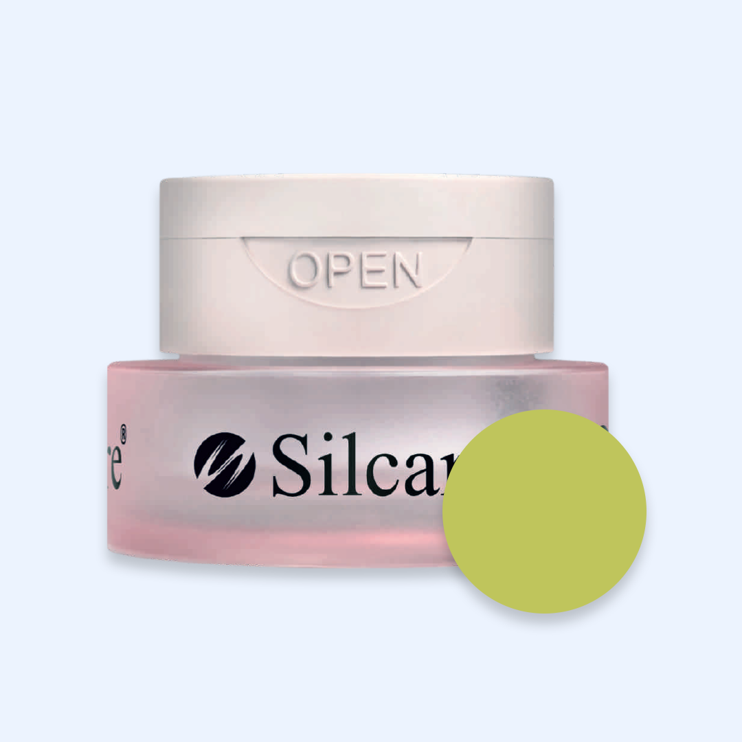 Gel Ombre Green Powder - Silcare