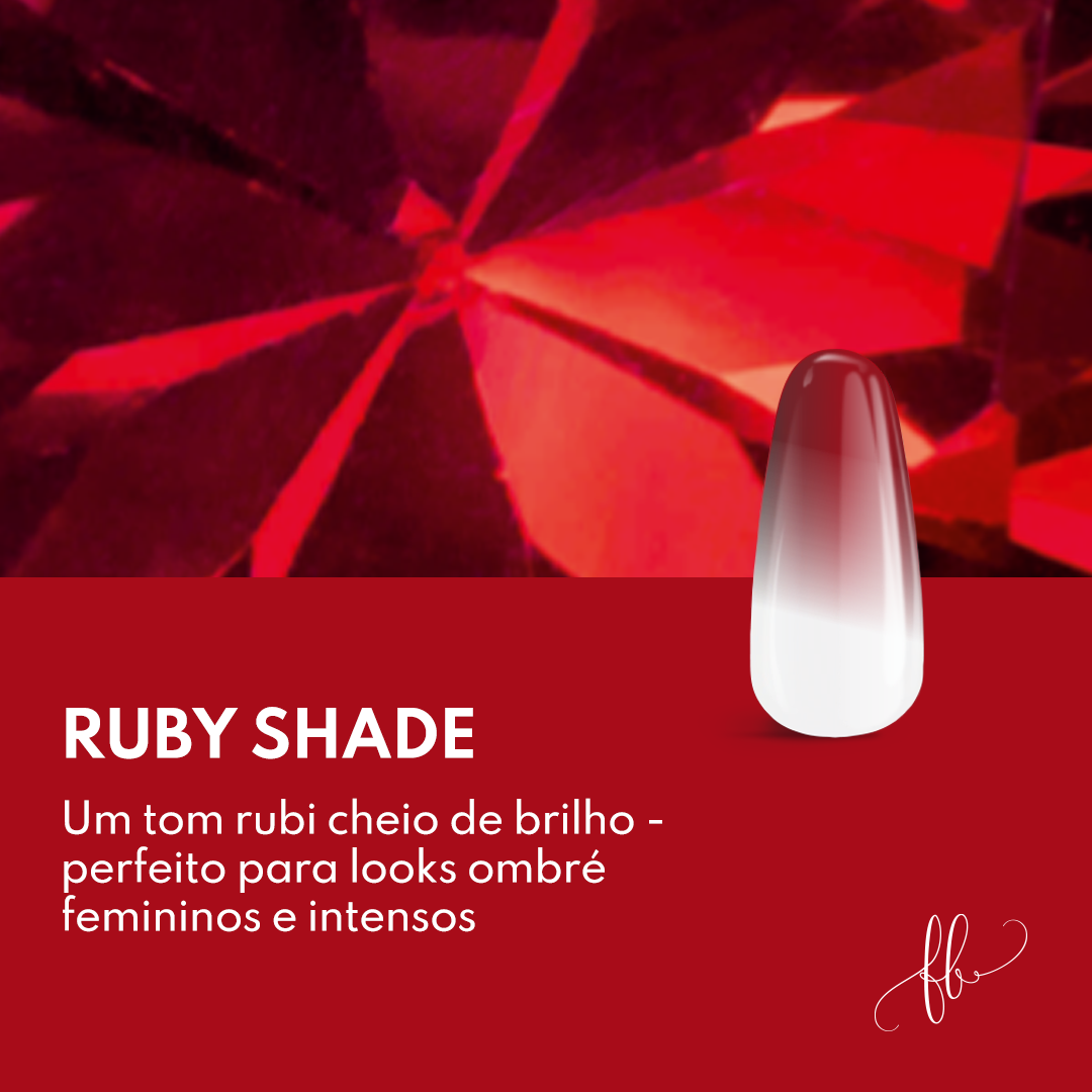Gel Ombre Ruby Shade - Silcare