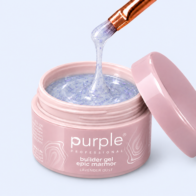 Gel Builder Epic Marmor Lavender Dust - Purple