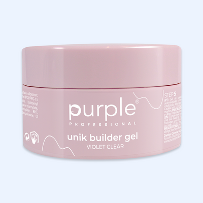 Gel Builder Unik Violet Clear - Purple