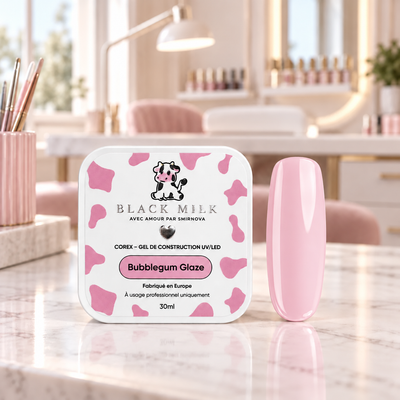 Gel Construtor Corex Bubblegum Glaze Black Milk 30 ml - Smirnova