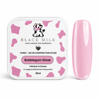 Gel Construtor Corex Bubblegum Glaze Black Milk 30 ml - Smirnova