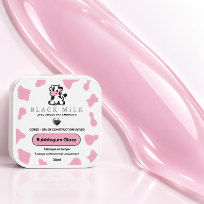 Gel Construtor Corex Bubblegum Glaze Black Milk 30 ml - Smirnova