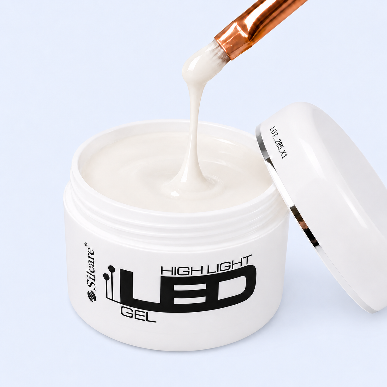 Gel High Light LED Milkshake Leitoso - Silcare