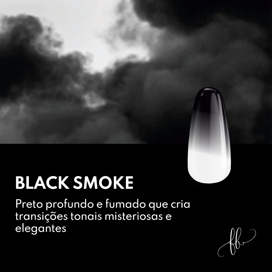Gel Ombre Black Smoke - Silcare