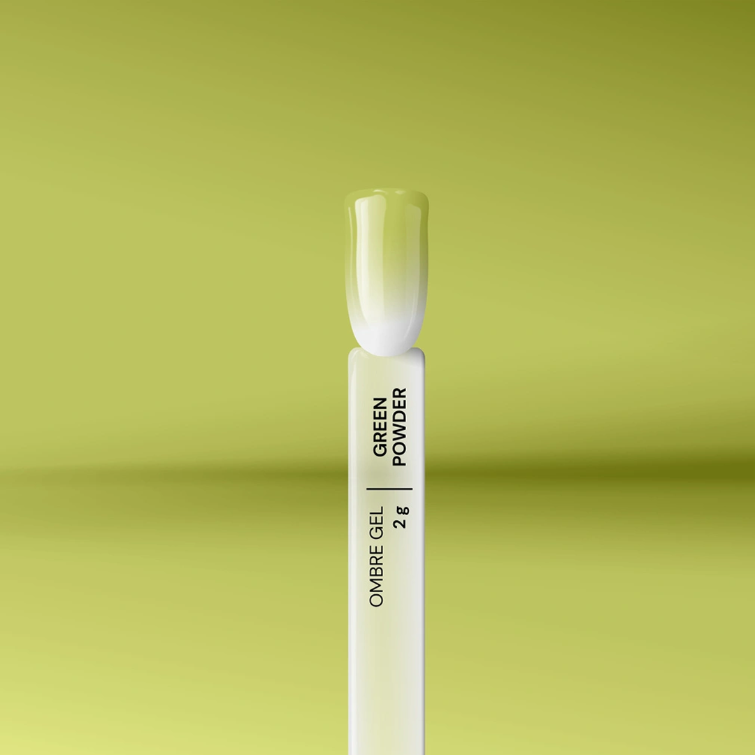 Gel Ombre Green Powder - Silcare