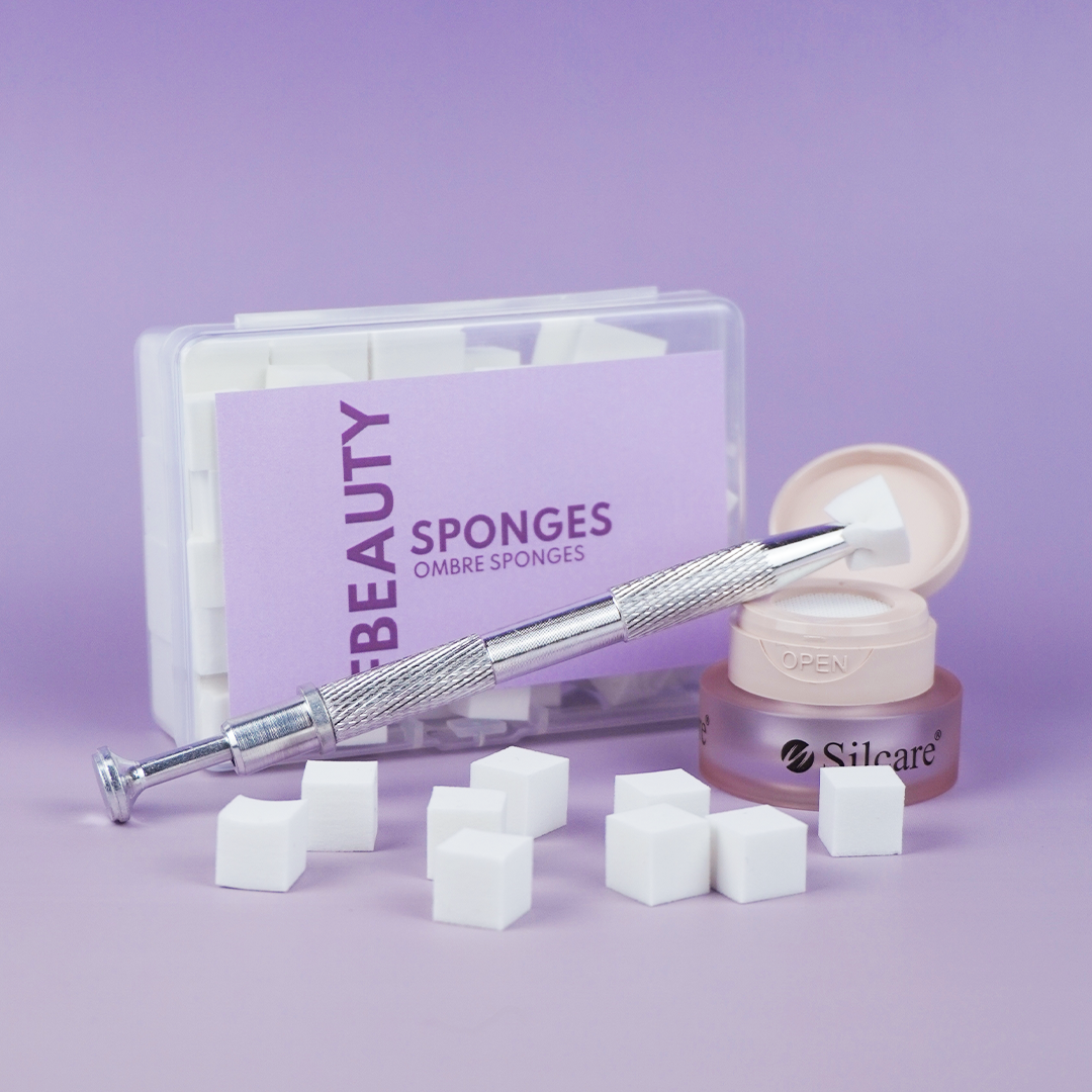 Kit Ombre Gel White Fog Starter - Silcare