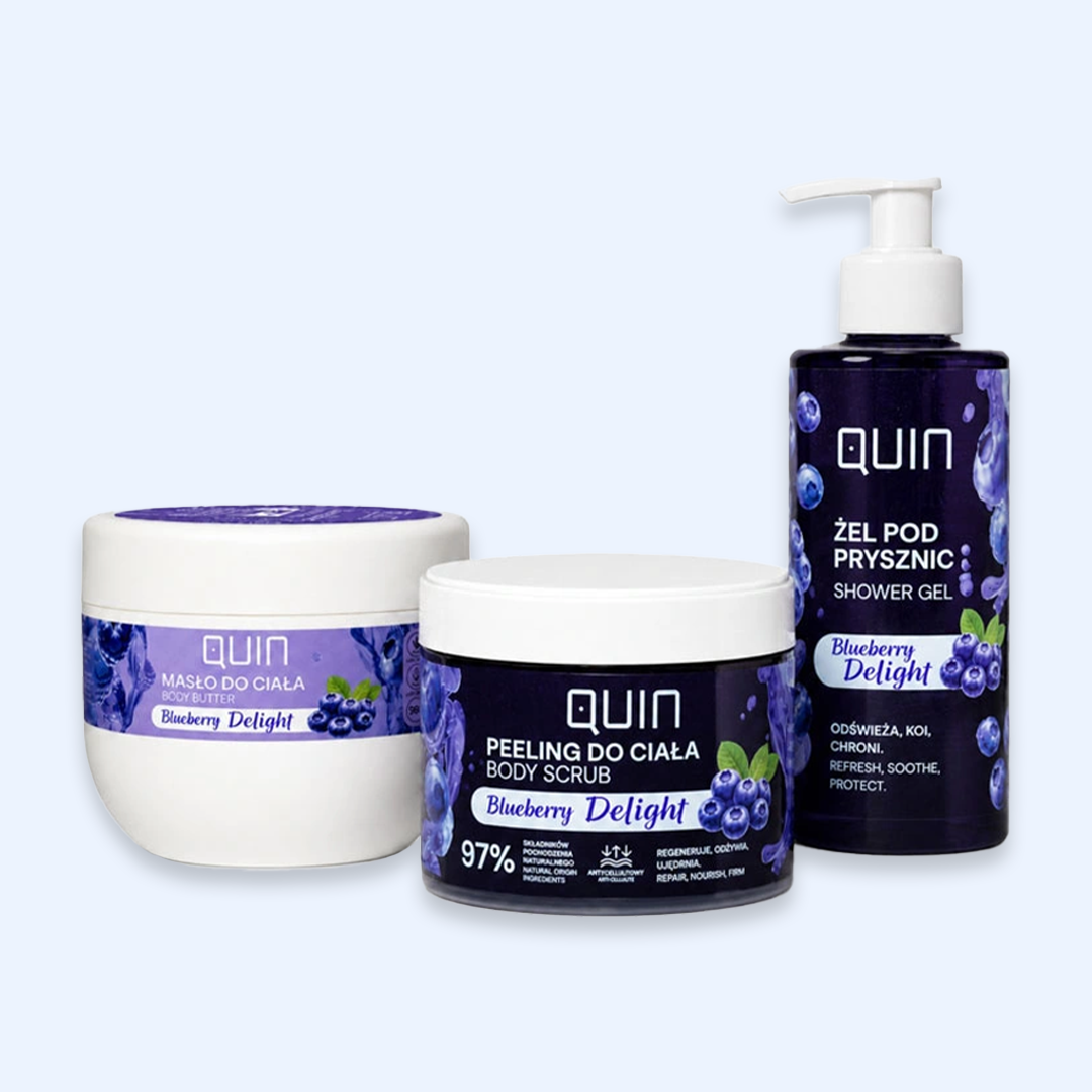 Kit QUIN Body Care Blueberry Delight - Silcare
