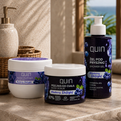 Kit QUIN Body Care Blueberry Delight - Silcare