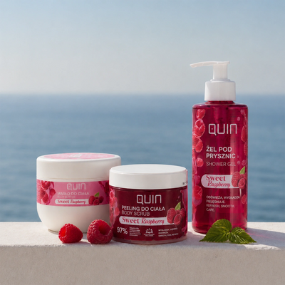 Kit QUIN Body Care Sweet Raspberry - Silcare