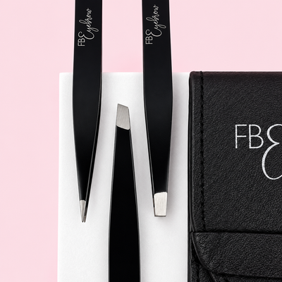 Kit FB Eyebrow Trio Essencial - Pinças para sobrancelhas