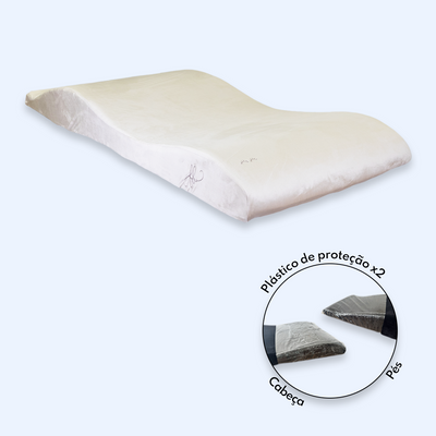 Kit Proteção Colchão FB - Bege Avelã