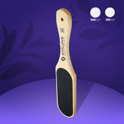 Lima de Pedicure Madeira BEAUTY & CARE 10 TYPE 1 100/180 - Staleks